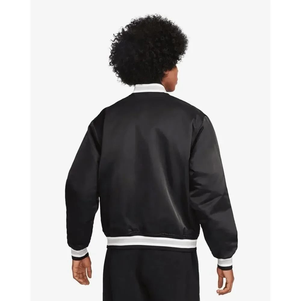 Nike Therma-Fit Authentic Dugout Jacket Black Satin DX0658-010 Men's XL NWT - Picture 3 of 8